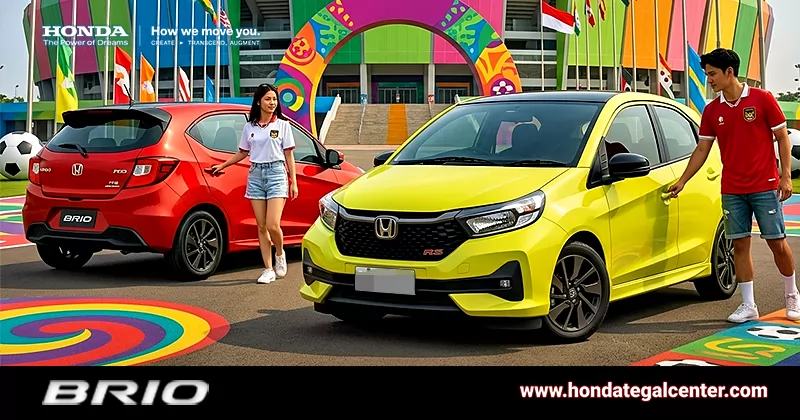 New Honda Brio Tegal