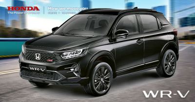 Warna Crystal Black Pearl New Honda WR-V Semua Tipe