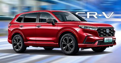 Warna Ignite Red Metallic New Honda CRV RS Hybrid EV