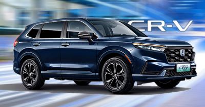 Warna Canyon River Blue New Honda CRV