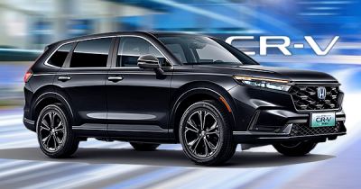 Warna Crystal Black Pearl New Honda CRV